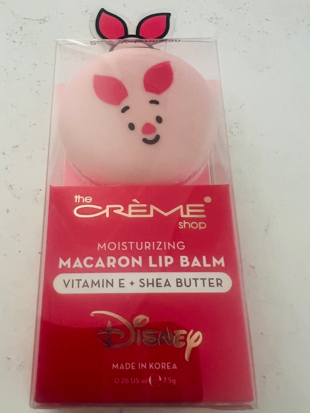 Disney x The Crème Shop Piglet Macaron Lip Balm - watermelon
